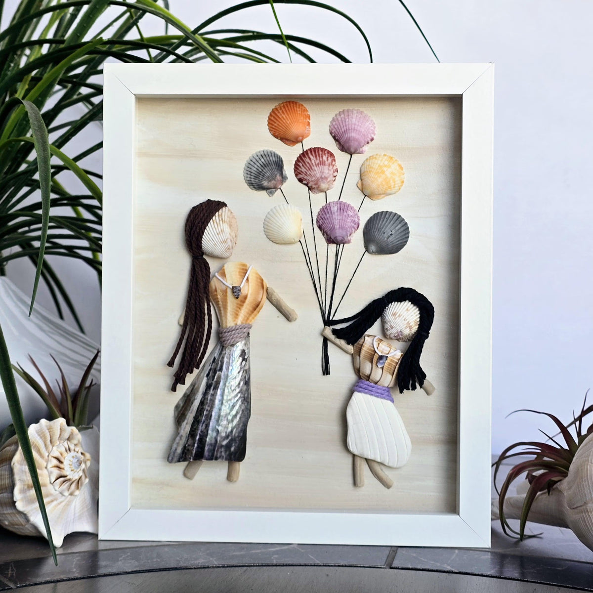 Mother and Daughter with Balloons #115